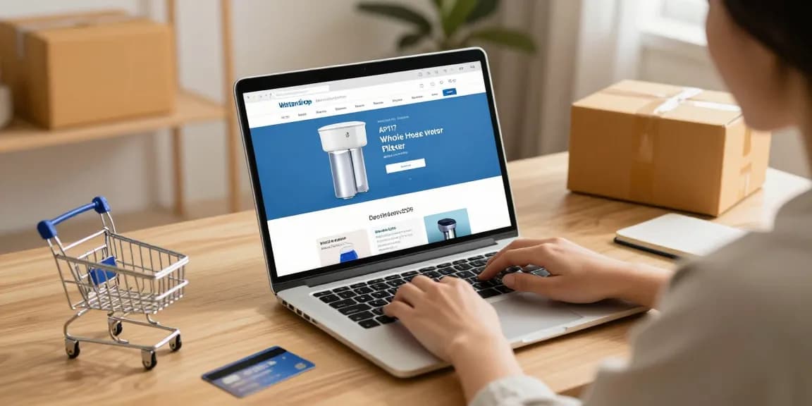 Waterdrop AP117 Whole House Water Filter - Best deals in e-commerce for cleaner water.