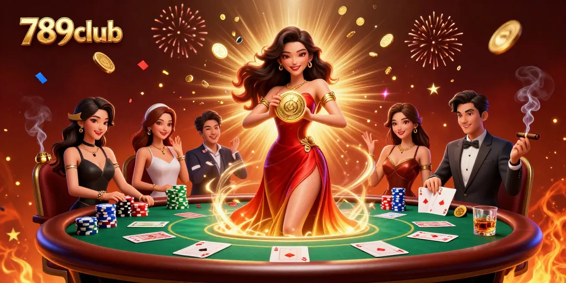 Experience winning at 789club with stunning visuals and festive casino elements.