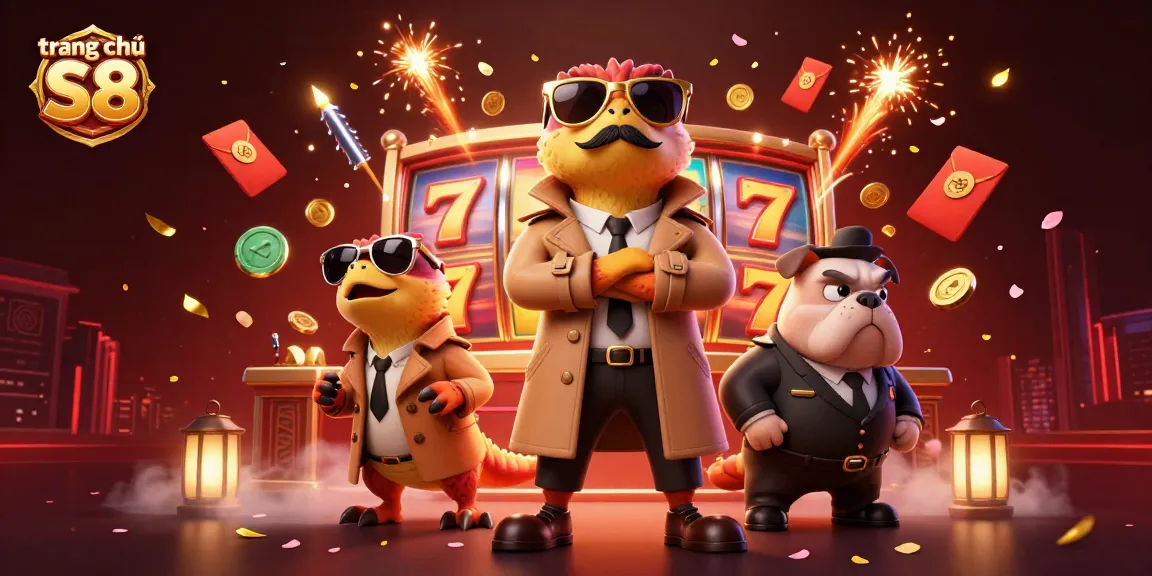Experience the thrill of winning at trang chủ S8 with raptors in disguise entering a VIP casino lounge.