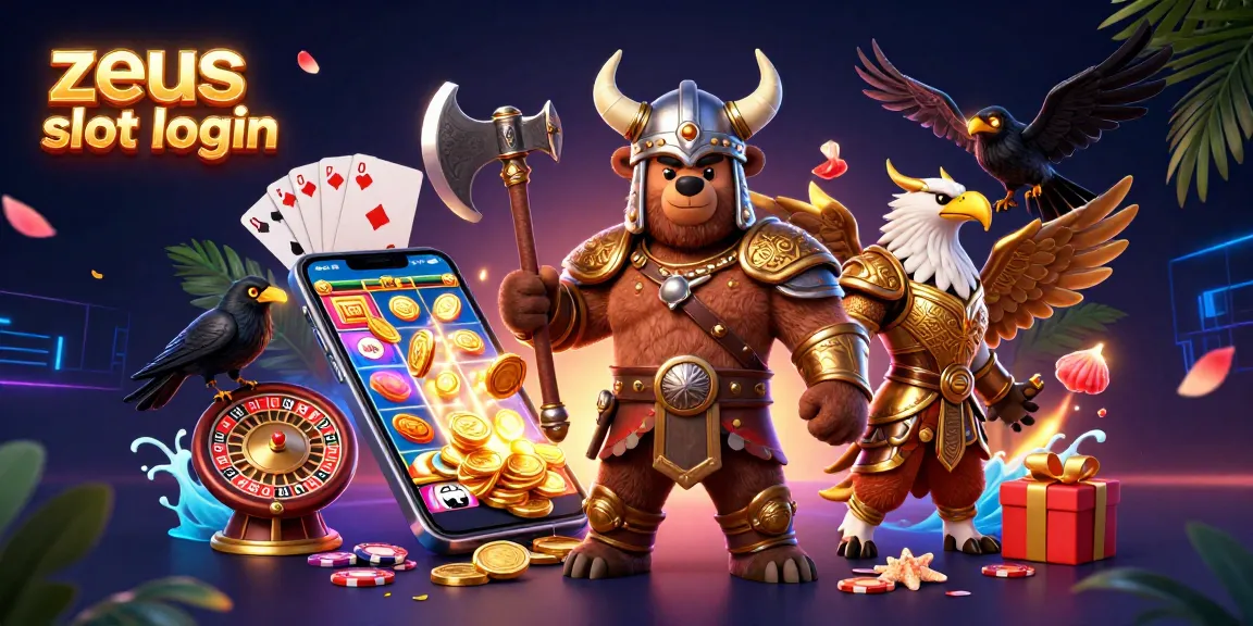 Play zeus slot login game with vibrant graphics and dynamic casino elements.