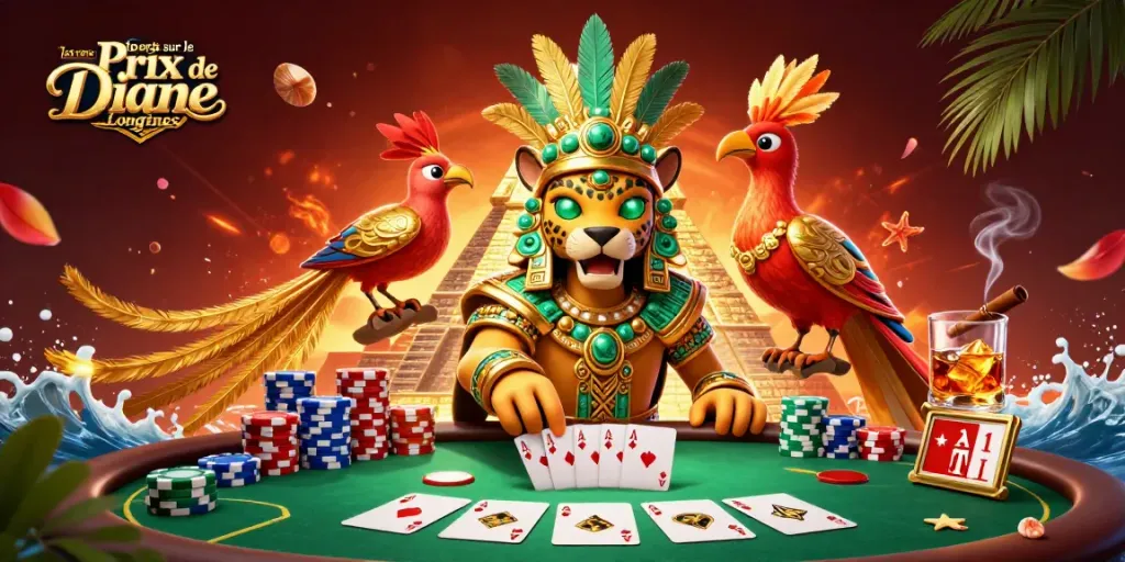 Experience the thrill of les paris sur le Prix de Diane Longines with vibrant, engaging casino elements.