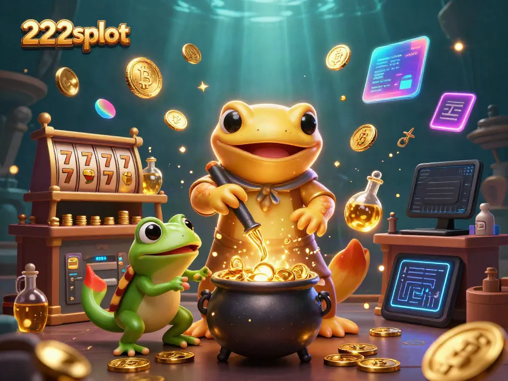 Mainkan 222slot dengan karakter alkemis yang memproduksi koin emas di laboratoriumnya.
