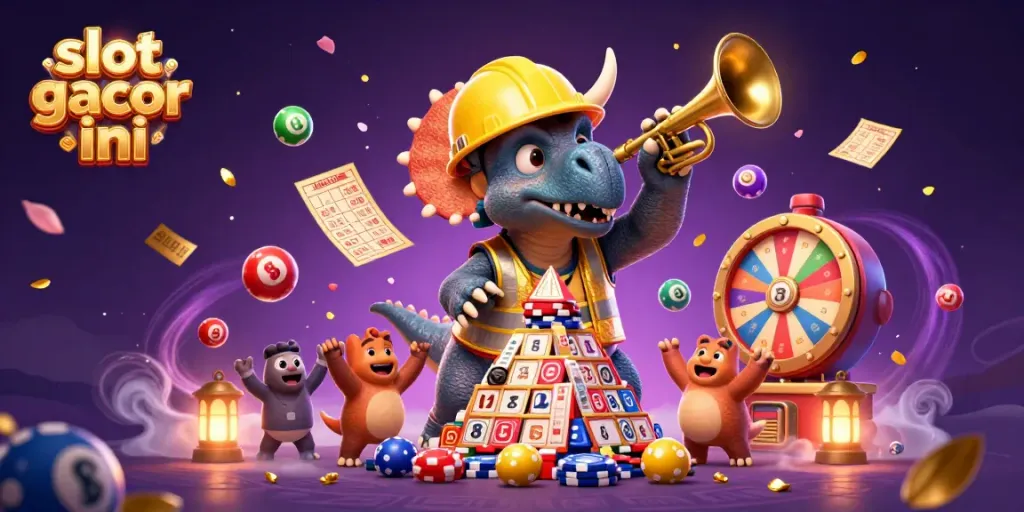 Menang besar dengan slot gacor malam ini melalui ilustrasi kartun kasino yang penuh aksi.