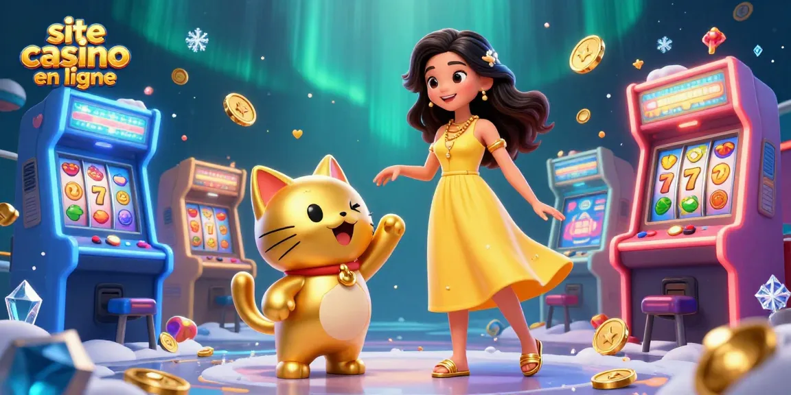 Vivez un fun vibrant sur un site de casino en ligne avec des jeux interactifs, des personnages adorables et des pièces étincelantes.