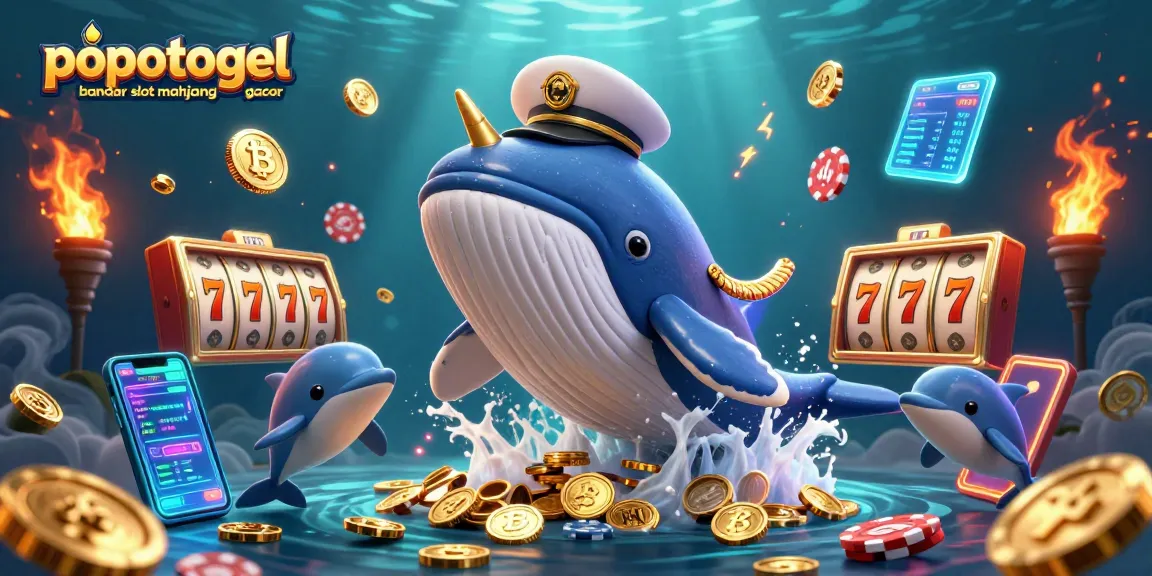 Experience popotogel bandar slot mahjong gacor through vibrant 3D casino elements and characters engaging with dynamic gameplay.