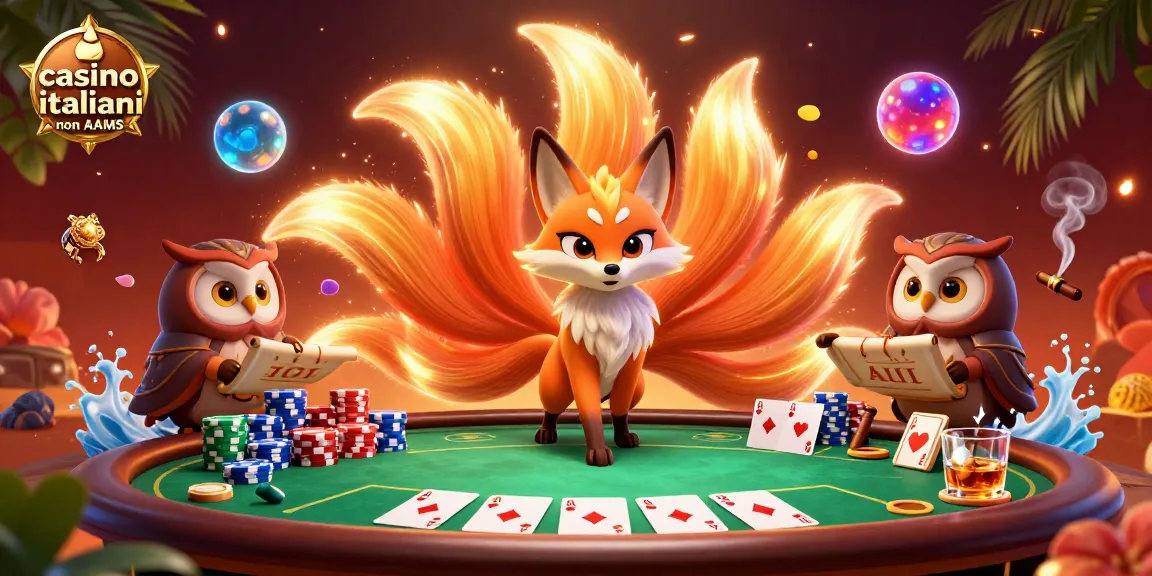 Partecipa a un gameplay emozionante nei casinò italiani non AAMS con dinamiche di poker vivaci e personaggi magici.