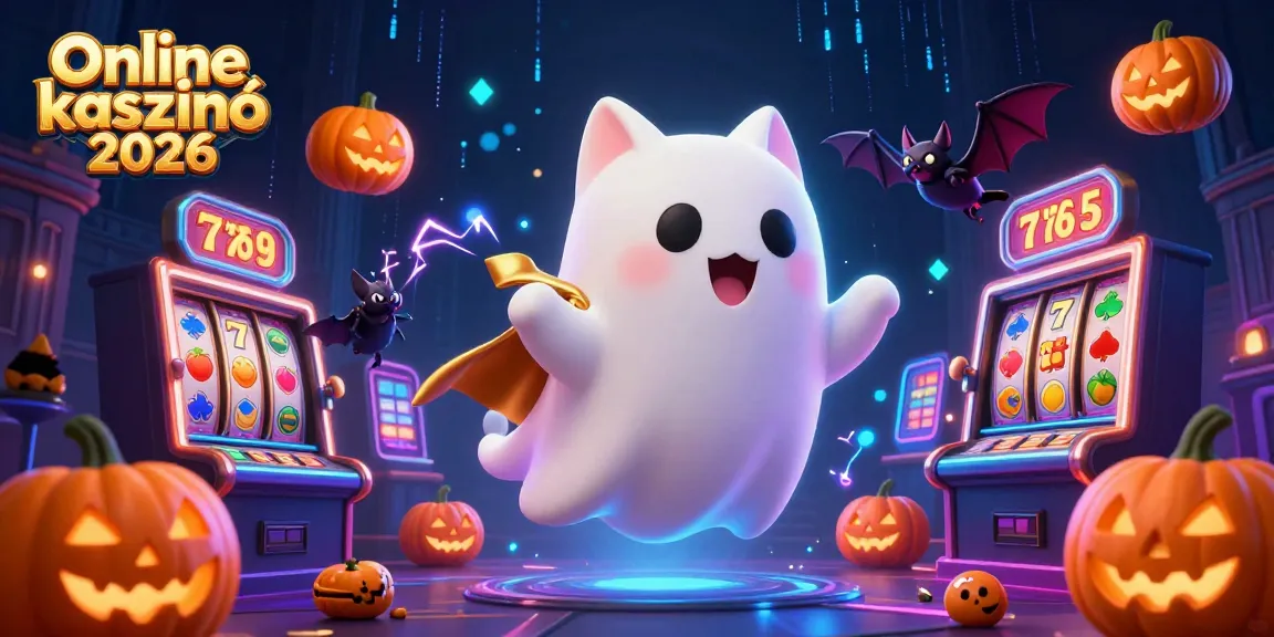 Az Online kaszinó 2026 szórakoztató forgataga jack-o-lantern fejekkel és bónuszokkal van körülvéve.