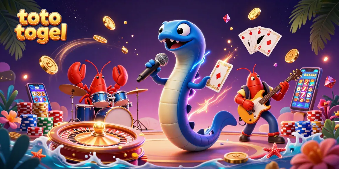 Rasakan aksi mendebarkan dengan toto togel di kasino bawah air yang menampilkan karakter permainan yang berwarna-warni.