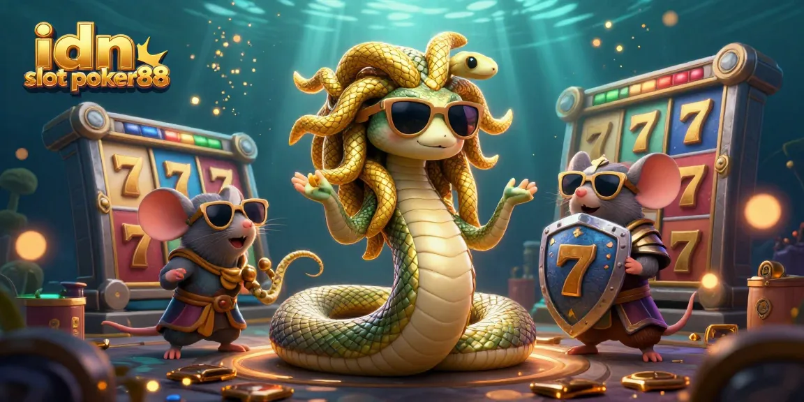 Engage with idn slot poker88 and win big with exciting slot games in a captivating underwater scene.