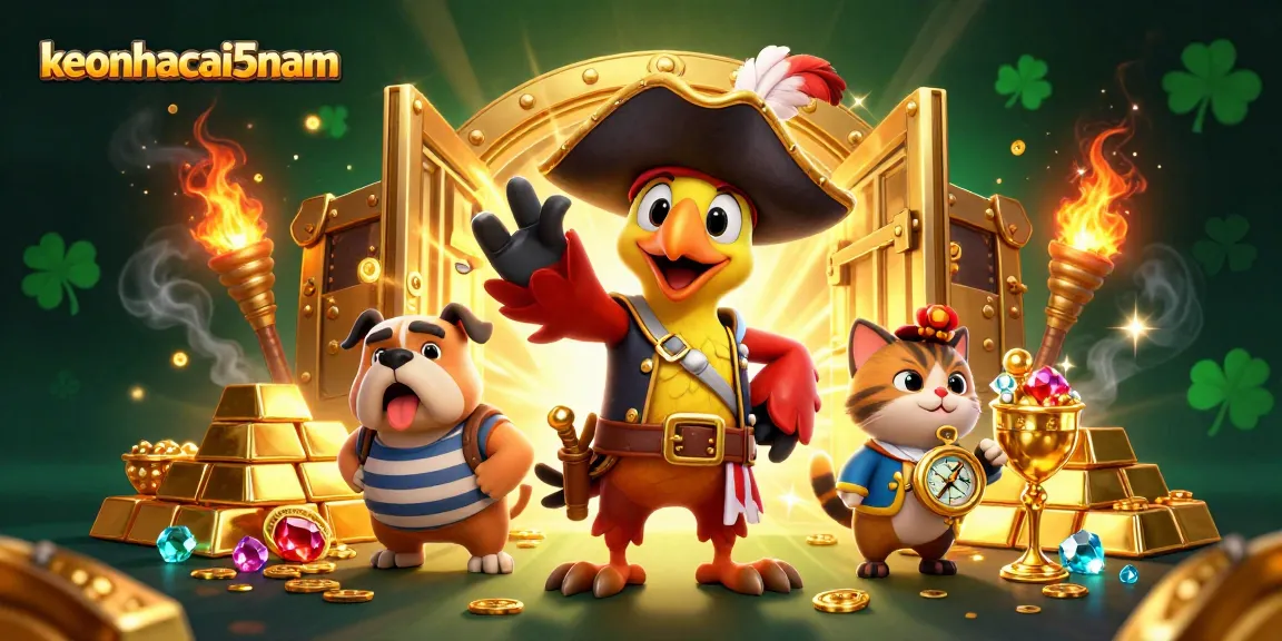 Engage in thrilling bets with the keonhacai5nam pirate adventure as treasures burst with excitement!