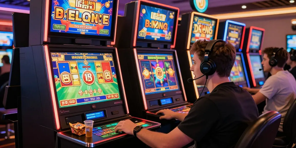 Exciting gameplay at a digital slot with vibrant graphics showcasing the thrill of online gambling.
