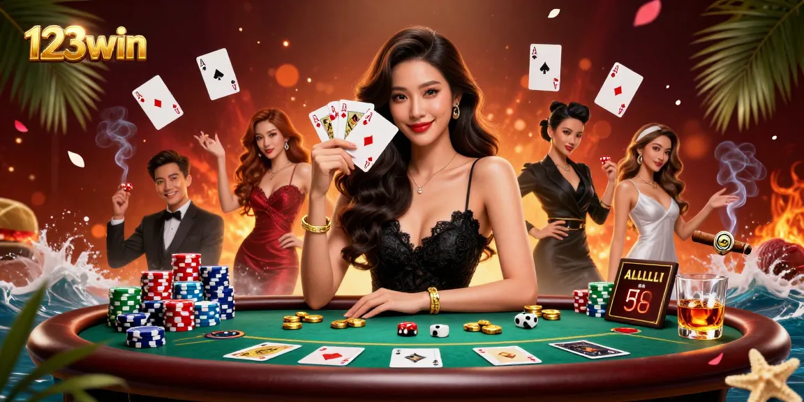 Engage in thrilling gameplay at 123win with expert poker techniques and immersive casino visuals