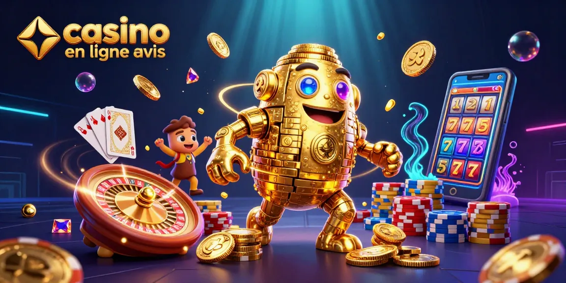 Découvrez le monde fascinant des casinos en ligne avis avec cette illustration captivante.