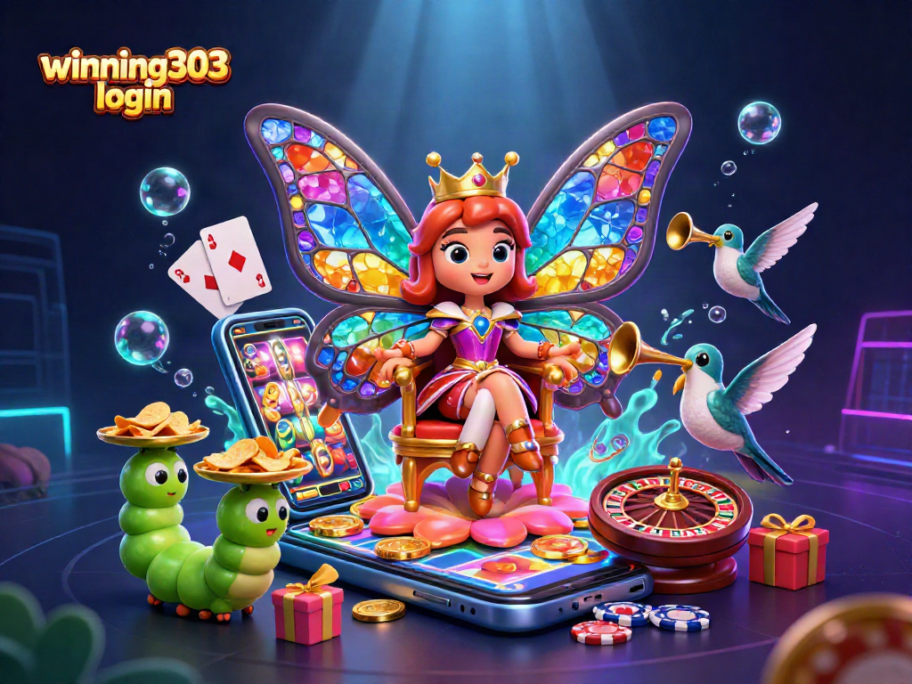Spin to win with winning303 login - a vibrant casino adventure in 3D!