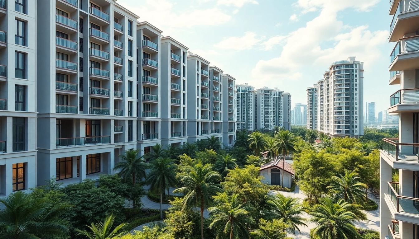 View of Tampines St 95 EC showcasing modern design and lush landscaping