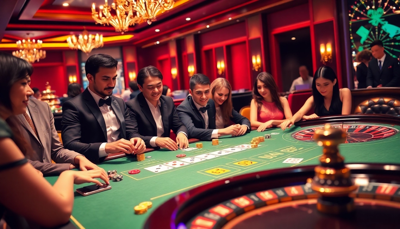 Experience the thrill of đăng ký go8 at an upscale casino with vivid games and engaging players.