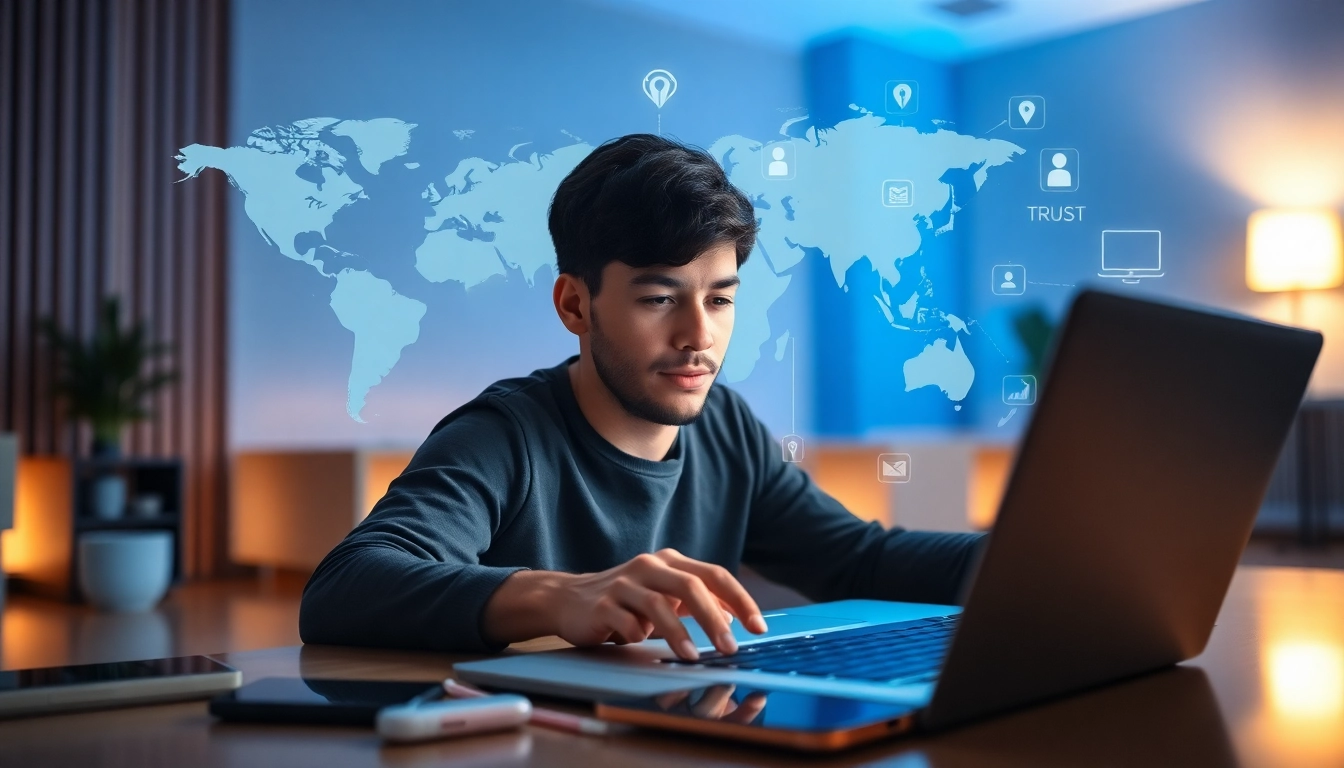Secure global browsing with 快连官网 on a modern digital workspace