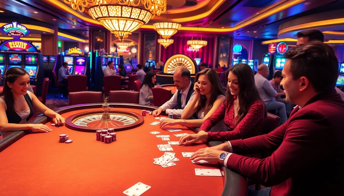 Action-packed gaming scene at https://rr88co.net/ showcasing thrilling poker and roulette games.