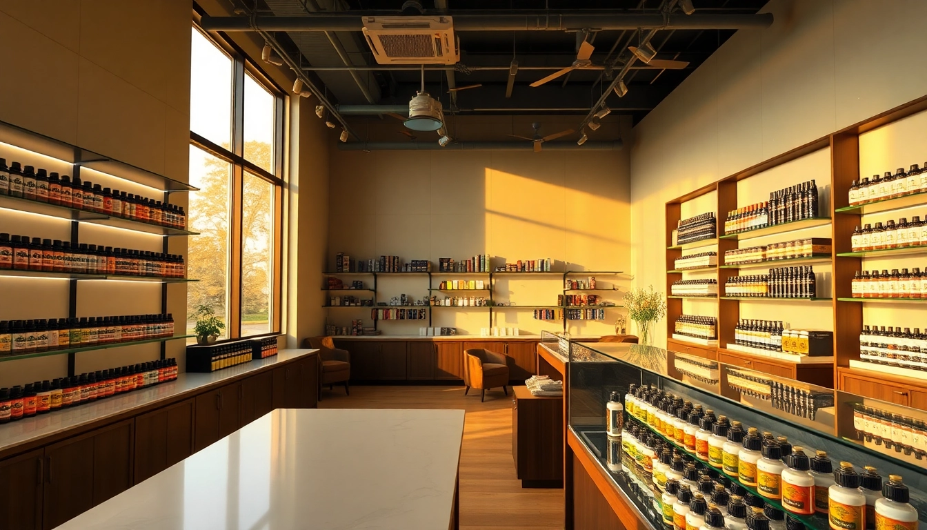 Visit this vibrant vape shop near me for a variety of CBD vape products and flavors.