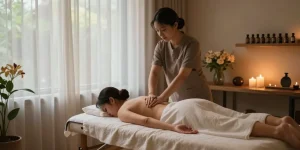 Experience luxurious 구로마사지 in a serene spa setting with soothing ambiance and expert therapy.